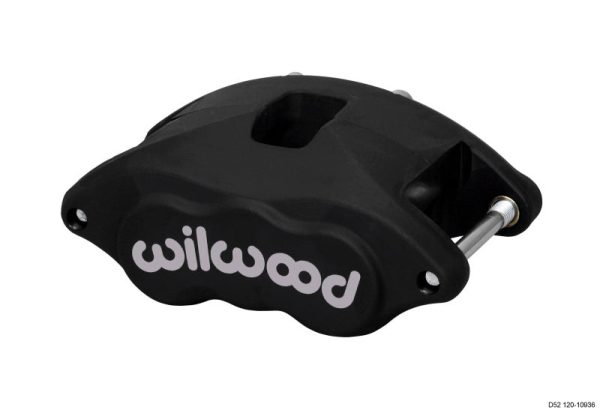 Wilwood Caliper-D52-Black Ano 2.00 2.00in Pistons 1.28in Disc Hot on Sale