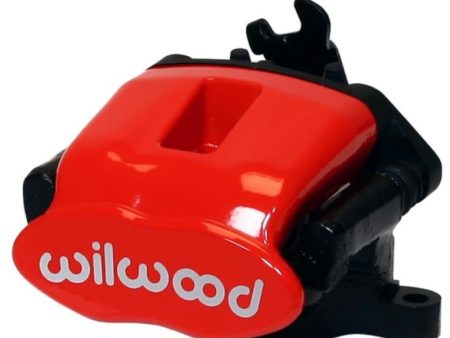 Wilwood Caliper-Combination Parking Brake-L H-Red 41mm piston .81in Disc Sale