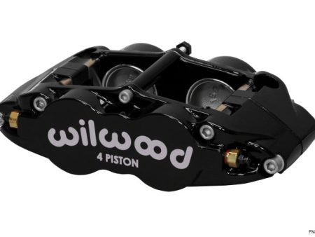 Wilwood Caliper-Narrow Superlite 4R - Black 1.75 1.75in Pistons 1.25in Disc Sale