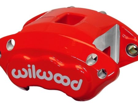 Wilwood Caliper-D154-Red 1.12 1.12in Pistons 0.81in Disc Hot on Sale