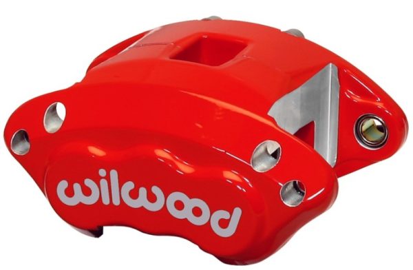 Wilwood Caliper-D154-Red 1.12 1.12in Pistons 0.81in Disc Hot on Sale