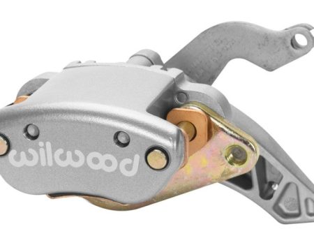 Wilwood Caliper-MC4 Mechanical-L H - Silver No Logo 1.19in Piston .81in Disc For Sale