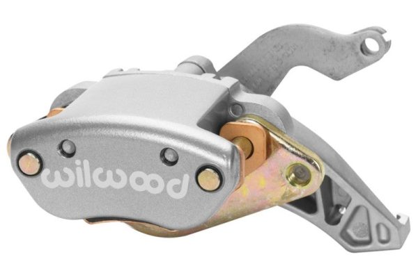 Wilwood Caliper-MC4 Mechanical-L H - Silver No Logo 1.19in Piston .81in Disc For Sale