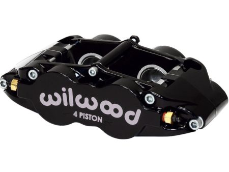 Wilwood Caliper-Narrow Superlite 4R - Black 1.75 1.75in Pistons 1.10in Disc Cheap