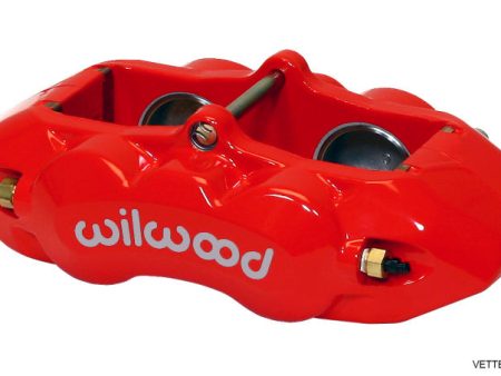 Wilwood Caliper-D8-4 Front Red 1.88in Pistons 1.25 Disc Discount