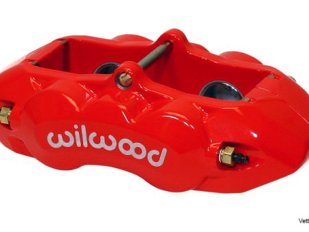 Wilwood Caliper-D8-4 Rear Red 1.38in Pistons 1.25in Disc Online now