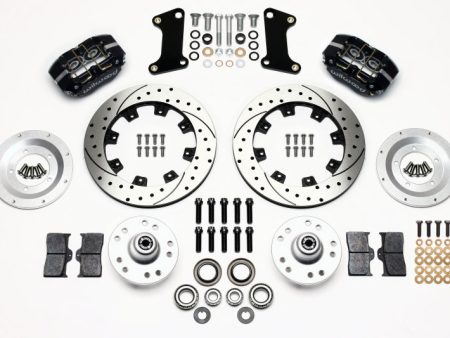 Wilwood Dynapro Dust-Boot Front Kit 12.19in Drilled 67-69 Camaro 64-72 Nova Chevelle For Discount