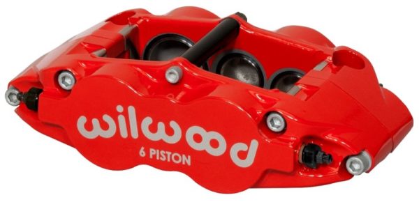 Wilwood Caliper-Narrow Superlite 6R-RH - Red 1.62 1.12 1.12in Pistons 1.10in Disc Online now