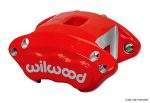 Wilwood Caliper-D154-Red 2.50in Piston 1.04in Disc Fashion