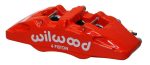 Wilwood Caliper-Forged Dynapro 6 5.25in Mount-Red-L H 1.62 1.12 1.12in Pistons 1.10in Disc Supply