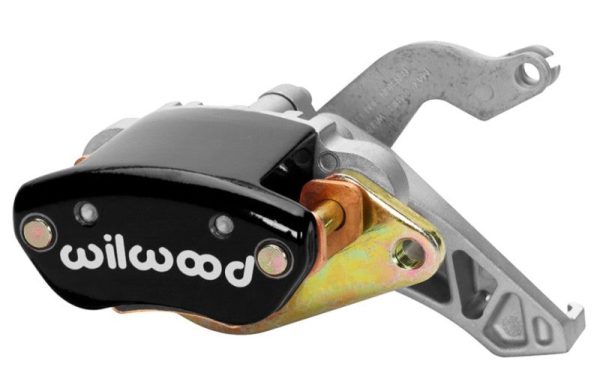 Wilwood Caliper-MC4 Mechanical-L H - Black w  Logo 1.19in Piston .81in Disc Online now