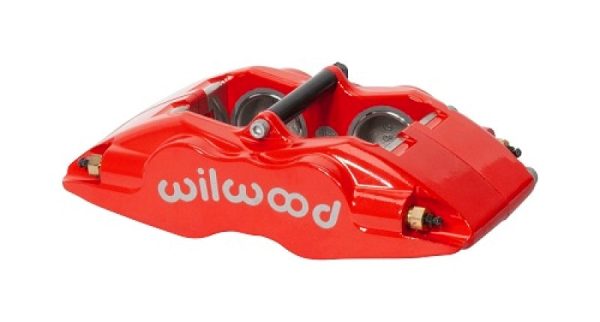 Wilwood Caliper - FSLI4 - Red 1.62in Piston 0.81in Rotor Online now