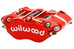 Wilwood Caliper-Dynapro Radial (Thin Pad) 1.75in Pistons .81in Disc - Red Sale