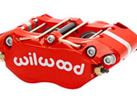 Wilwood Caliper-Dynapro Radial (Thin Pad) 1.75in Pistons .81in Disc - Red Sale