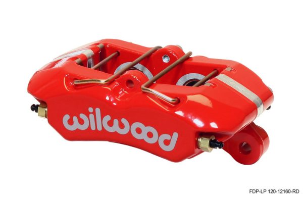 Wilwood Caliper-Dynapro Low-Profile 5.25in Mount - Red 1.12in Pistons .81in Disc Supply