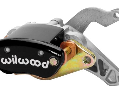 Wilwood Caliper-MC4 Mechanical-R H - Black w  Logo 1.19in Piston .81in Disc Sale