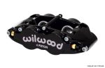 Wilwood Caliper-Narrow Superlite 4R - Black 1.25 1.25in Pistons 1.10in Disc Online Sale