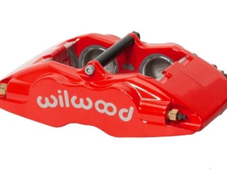 Wilwood Caliper - FSLI4 - Red 1.62in Piston 1.25in Rotor Supply