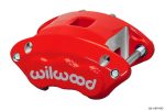 Wilwood Caliper-D154-Red 1.12 1.12in Pistons 1.04in Disc For Cheap