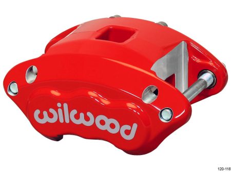 Wilwood Caliper-D154-Red 1.12 1.12in Pistons 1.04in Disc For Cheap