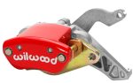 Wilwood Caliper-MC4 Mechanical-R H - Red w  Logo 1.19in Piston .81in Disc Supply