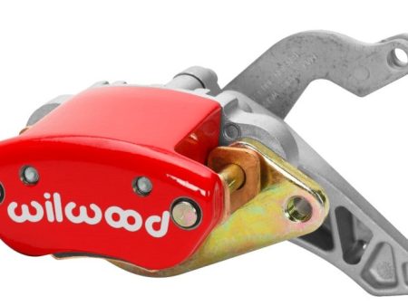 Wilwood Caliper-MC4 Mechanical-R H - Red w  Logo 1.19in Piston .81in Disc Supply