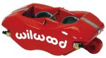 Wilwood Caliper-Forged Dynalite-Red 1.75in Pistons 1.10in Disc Hot on Sale