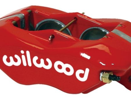 Wilwood Caliper-Forged Dynalite-Red 1.75in Pistons 1.10in Disc Hot on Sale