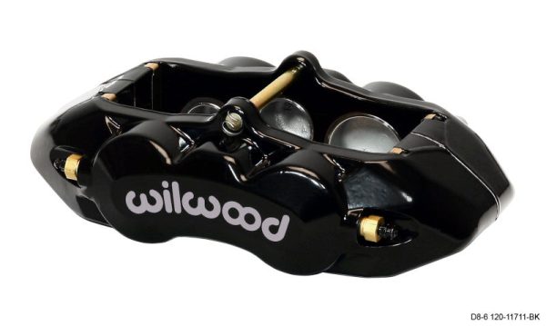 Wilwood Caliper-D8-6 R H Front Black 1.88 1.38 1.25in Pistons 1.25in Disc Supply