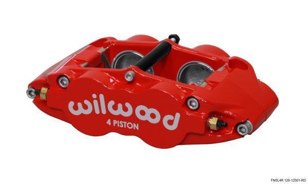 Wilwood Caliper-Narrow Superlite 4R - Red 1.75 1.75in Pistons 1.25in Disc Cheap