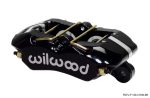 Wilwood Caliper-Dynapro Low-Profile 5.25in Mount - Blk Pwd 1.12in Pistons .81in Disc Online now