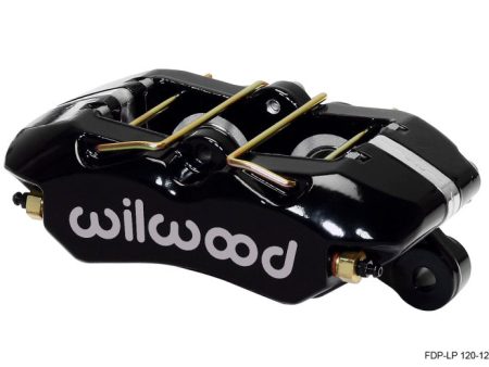 Wilwood Caliper-Dynapro Low-Profile 5.25in Mount - Blk Pwd 1.12in Pistons .81in Disc Online now